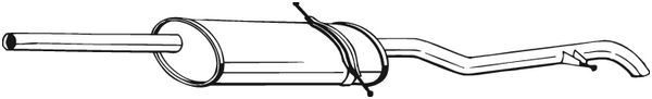 Toba esapament finala MERCEDES A (W168) 1.7D intre 1998-2004 [2]