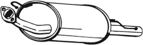 Toba esapament finala NISSAN ALMERA I 1.4/1.6/2.0D intre 1995-2000 [2]