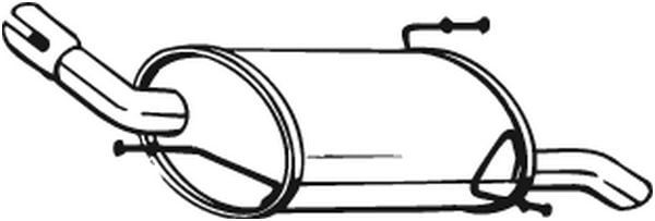 Toba esapament finala OPEL CORSA C 1.0 intre 2000-2009 [2]