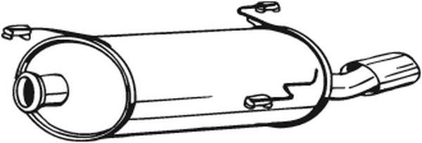 Toba esapament finala PEUGEOT 306 1.8/2.0 intre 1993-2001 [2]