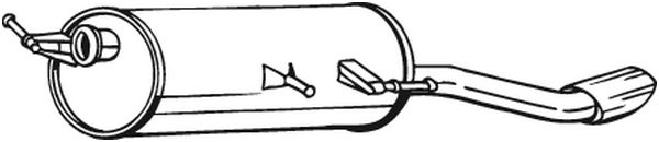 Toba esapament finala PEUGEOT 307 2.0 intre 2003-2009 [2]