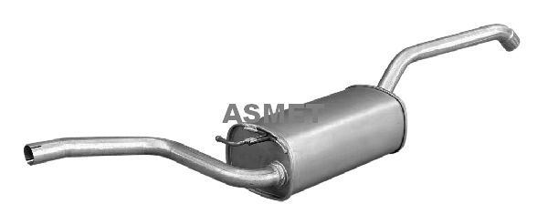 Toba esapament finala potrivit FORD C-MAX II, FOCUS III, FOCUS III/HATCHBACK, GRAND C-MAX 1.6/1.6ALK/1.6LPG 07.10-02.20 [2]