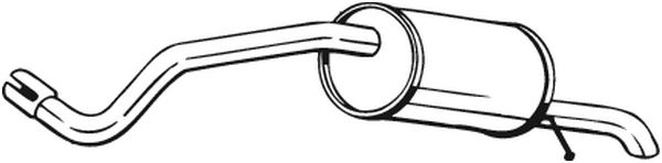 Toba esapament finala SEAT CORDOBA; SKODA FABIA I, FABIA I PRAKTIK, FABIA II 1.2/1.2LPG intre 2001-2014 [2]