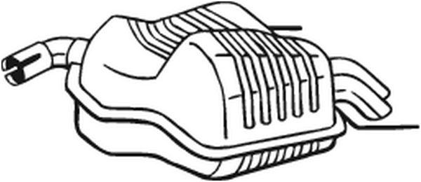 Toba esapament finala SAAB 9-3 2.0/2.0ALK intre 2002-2015 [2]