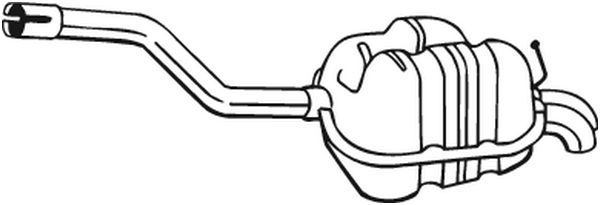 Toba esapament finala VW GOLF V, GOLF VI, JETTA III 1.6D/1.9D/2.0D intre 2004-2013 [2]