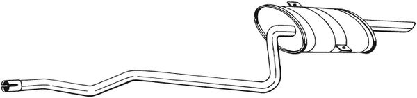 Toba esapament finala TOYOTA COROLLA 1.6 intre 1997-2000 [2]