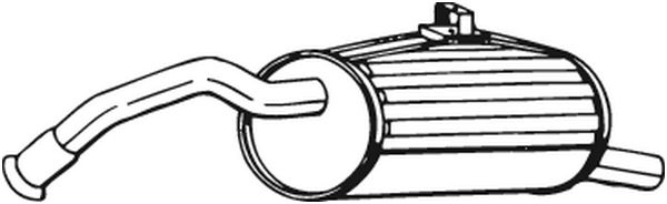 Toba esapament finala TOYOTA STARLET 1.3 intre 1996-1999 [2]