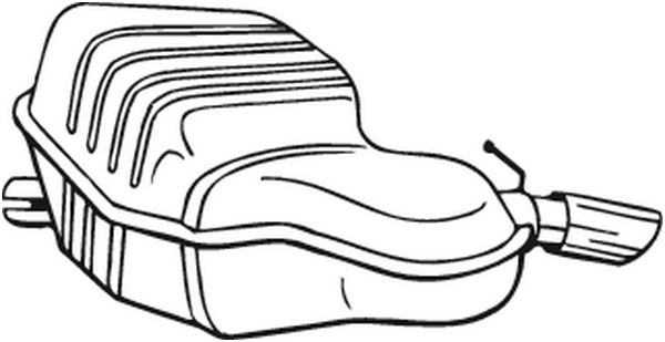 Toba esapament finala VOLVO S60 I 2.0-2.5 intre 2000-2010 [2]