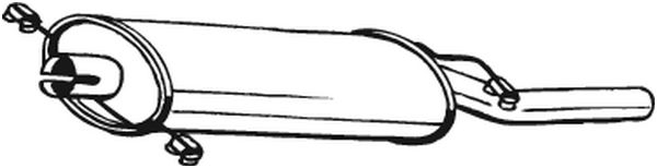 Toba esapament finala VW GOLF I 1.6/1.8 intre 1982-1993 [2]