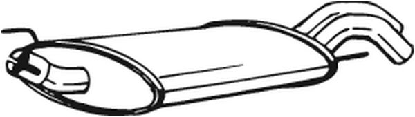Toba esapament finala VW GOLF III, GOLF IV 1.6/1.9D/2.0 intre 1991-2002 [2]