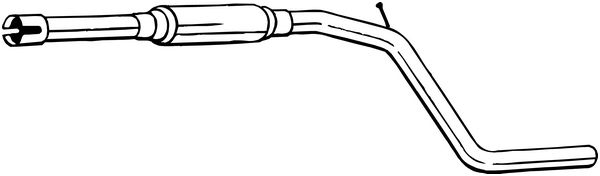 Toba esapament mijloc DACIA SANDERO 1.4-1.6LPG dupa 2008 [2]