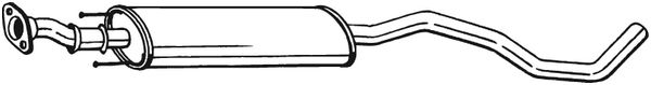 Toba esapament mijloc NISSAN NOTE 1.6 intre 2006-2012 [2]