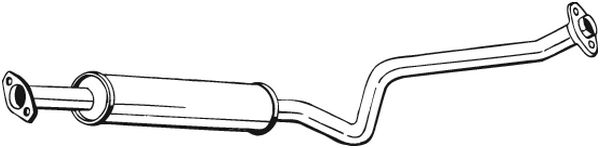 Toba esapament mijloc NISSAN PRIMERA 1.6/1.8 intre 2002-2008 [2]