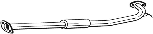 Toba esapament mijloc NISSAN X-TRAIL 2.2D intre 2001-2008 [2]