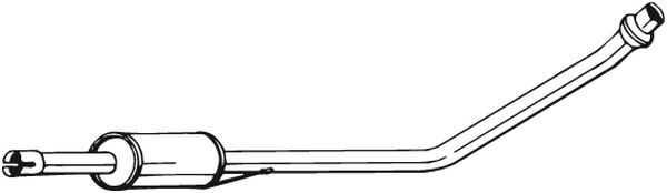 Toba esapament mijloc TOYOTA STARLET 1.3 intre 1996-1999 [2]