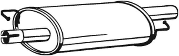 Toba esapament mijloc VW MULTIVAN V, MULTIVAN VI, TRANSPORTER / CARAVELLE VI, TRANSPORTER V, TRANSPORTER VI 2.0D/2.5D dupa 2003 [2]