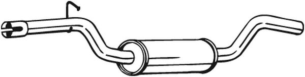 Toba esapament mijloc VW PASSAT 1.4/1.6 intre 2005-2014 [2]