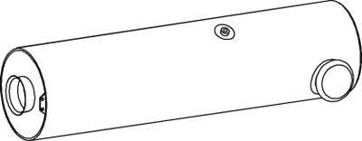 Toba esapament Spate EURO 5 potrivit RVI MIDLUM; VOLVO FL II D7E240-DXi7 05.06-