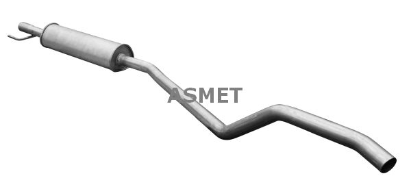 Toba esapamet intermediara potrivit OPEL ASTRA H 1.4/1.4LPG 08.04-10.10 [2]