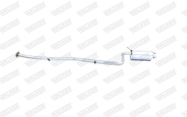 Toba esapamet intermediara potrivit TOYOTA AVENSIS 1.6/1.8/2.0 11.08-10.18 [4]