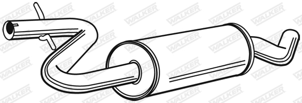 Toba esapamet intermediara potrivit VW GOLF V 1.4 11.05-11.08 [2]