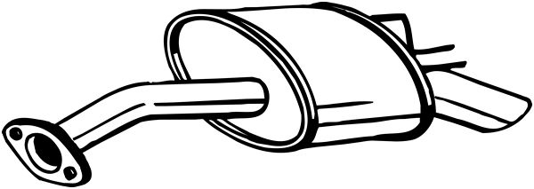 Toba finala esapament potrivit HYUNDAI MATRIX 1.5D/1.6/1.8 06.01-08.10 [2]