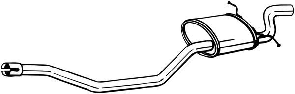 Toba finala esapament potrivit MINI (R56), (R57) 1.4/1.6 11.06-06.15 [3]