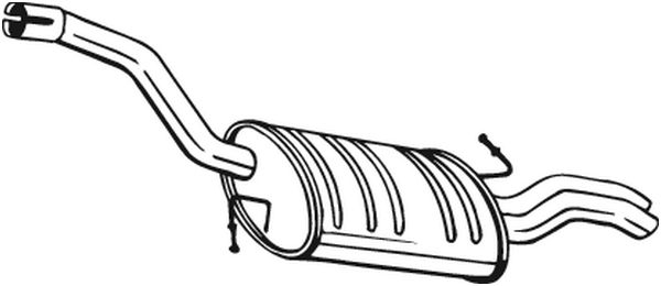 Toba finala esapament potrivit VW PASSAT B6 1.9D/2.0D 03.05-01.12 [2]