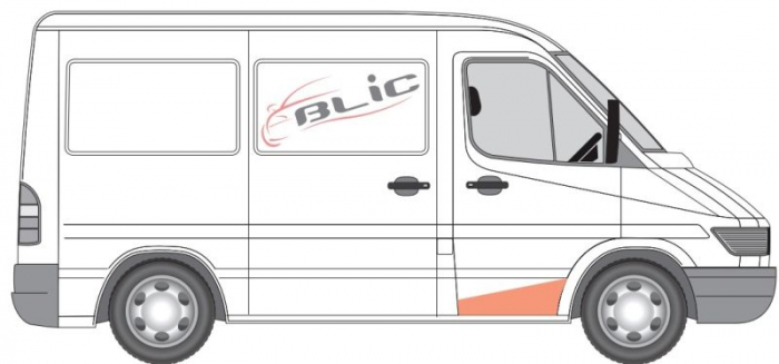 Treapta usa dreapta potrivit MERCEDES SPRINTER; VW LT 1995-2006 - comet [2]