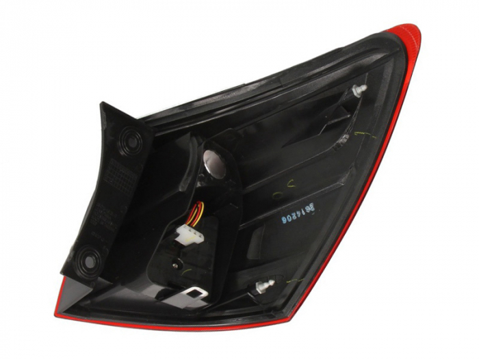 Stop tripla lampa spate stanga LED ( exterior, semnalizator alb, culoare sticla: rosu) NISSAN QASHQAI 2010-2013 [2]
