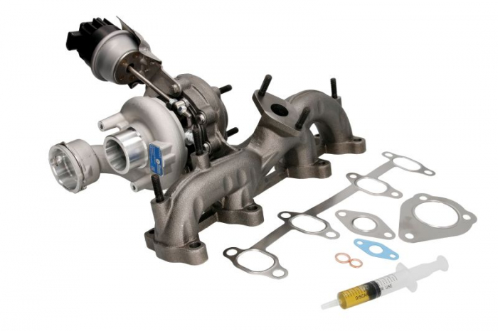 Turbocompresor (nou, cu set de garnituri) potrivit vw new beetle 1.9d 02.01-09.10