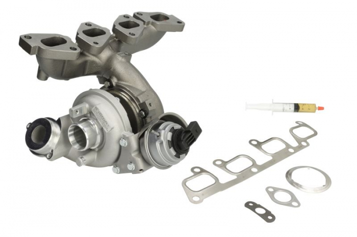 Turbocompresor potrivit AUDI A3, Q3, TT; SEAT ALHAMBRA, ALTEA XL, LEON; SKODA SUPERB II, YETI; VW CADDY III, CADDY III MINIVAN, CC B7, GOLF VI, PASSAT ALLTRACK B7, PASSAT B6 2.0D 12.05-12.22