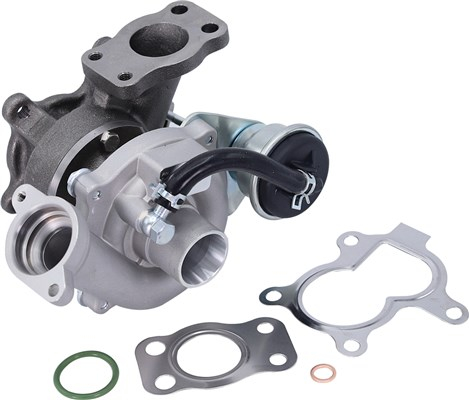 Turbocompresor potrivit CITROEN C2, C3 I, C3 II, C3 PLURIEL, XSARA; FORD FIESTA V, FIESTA VI, FUSION; MAZDA 2; PEUGEOT 1007, 107, 206, 206+, 207, 207 HATCHBACK, 307 1.4D 09.01-