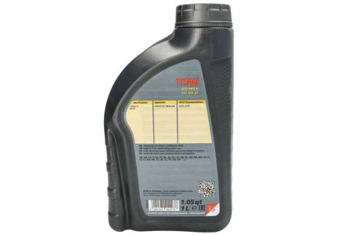 Ulei motor FUCHS TITAN 0W-20 1L VOLVO RBS0-2AE [2]