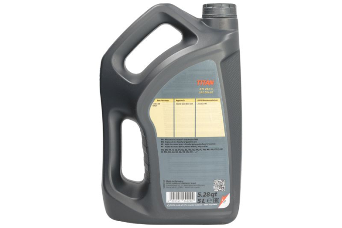 Ulei motor FUCHS TITAN GT1 PRO V 0W-20 5L VOLVO RBS0-2AE [2]