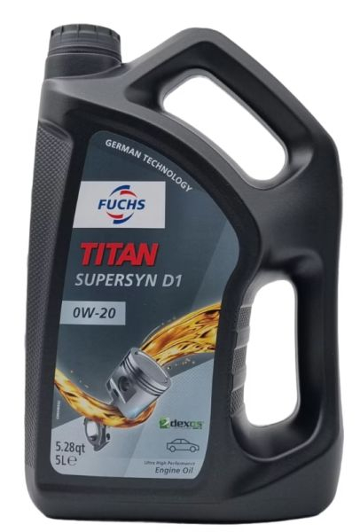 Ulei motor FUCHS TITAN SUPERSYN D1 0W-20 5L DEXOS1 GEN3 [2]