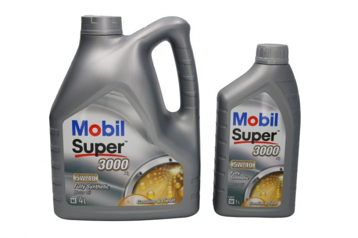 Ulei motor Mobil Super 3000 X1 (5L) SAE 5W40 ;API SN; ACEA A3; B4; BMW LL-01; MB 229.3; PORSCHE A40; RENAULT RN 0700; RENAULT RN 0710; VW 502.00; VW 505.00 [2]