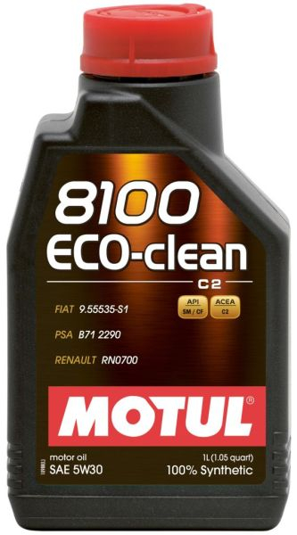 Ulei motor Motul 8100 Eco-Clean 5W30 1L [2]