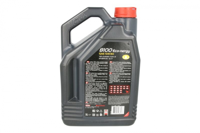 Ulei motor Motul 8100 Eco-nergy, 5W30, 5L [3]