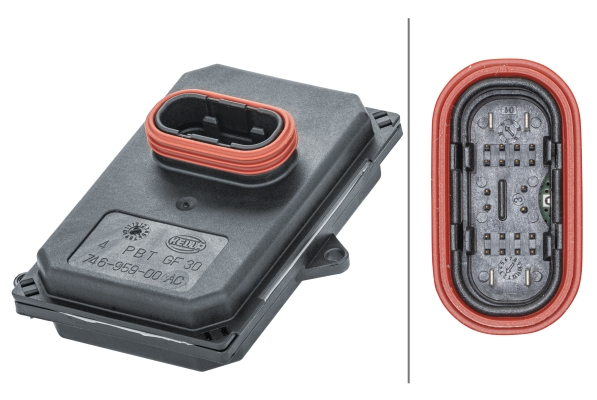Unitate control stanga dreapta (12v) potrivit porsche macan, panamera 2.0-4.8 09.09-