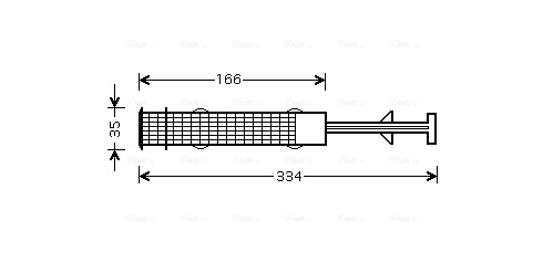 Uscator aer conditionat potrivit BMW 5 (E60), 5 (E61), 6 (E63), 6 (E64), 7 (E65, E66, E67) 2.0D-4.4D 06.02-12.10 [3]