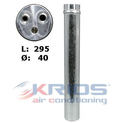 Uscator aer conditionat potrivit MERCEDES SPRINTER 3,5-T (B906), SPRINTER 3,5-T (B907), SPRINTER 3,5-T (B907, B910), SPRINTER 3-T (B906), SPRINTER 3-T (B907), SPRINTER 3-T (B910) 1.8-Electric 04.06- [3]