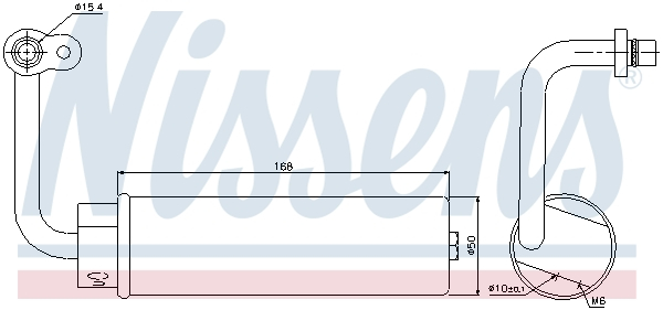 Uscator aer conditionat potrivit NISSAN QASHQAI I 1.6/2.0 2007-2014 [3]