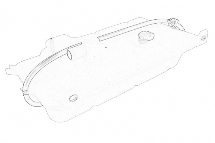 Vas expansiune lichid racire (cu conector, cu senzor de nivel) potrivit IVECO DAILY IV 05.06-08.11 [2]