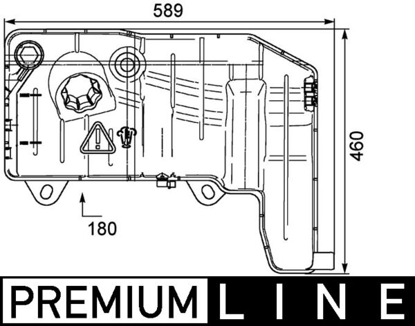 Vas expansiune lichid racire (cu conector, cu senzor de nivel) potrivit IVECO STRALIS I, STRALIS II, TRAKKER I, TRAKKER II; IRISBUS CITELIS 02.02- [3]