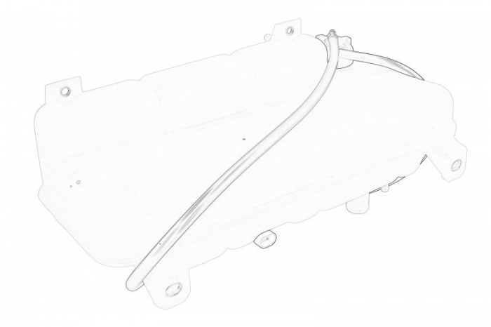 Vas expansiune lichid racire (cu conector) potrivit IVECO DAILY III, DAILY IV, DAILY V, DAILY VI 05.99-07.21