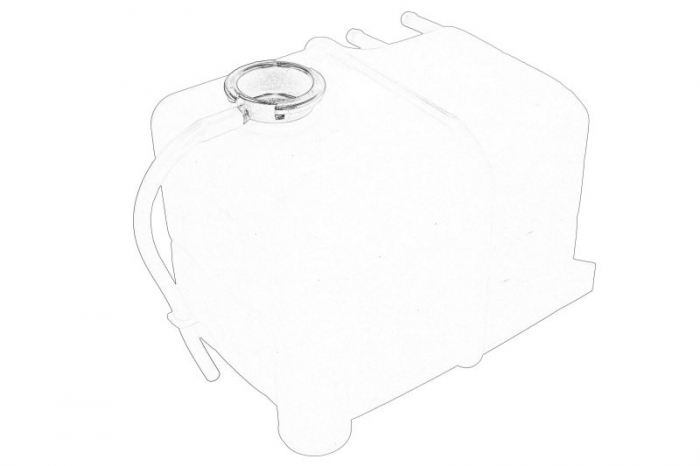 Vas expansiune lichid racire potrivit MERCEDES T2 LN1, VARIO, LP, O 309, UNIMOG 09.63-06.06