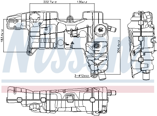 Vas expansiune racire EURO 6 potrivit DAF LF LSM280AHV-PX-7239 dupa 2013 [2]