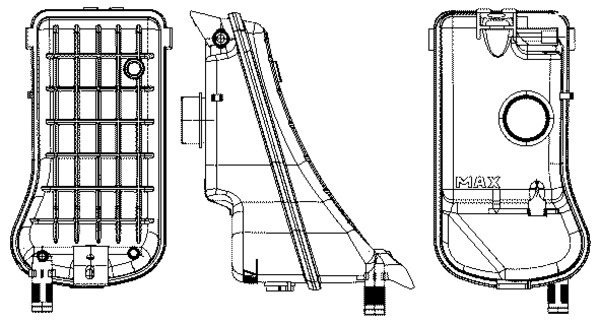 Vas expansiune racire potrivit CITROEN BERLINGO, BERLINGO/MINIVAN, XSARA PICASSO; PEUGEOT PARTNER, PARTNER/MINIVAN 05.04-12.15 [3]