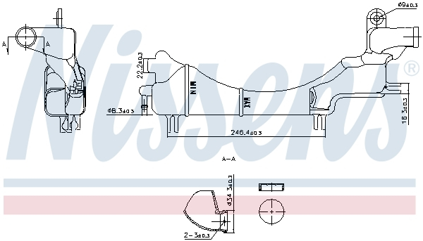 Vas expansiune racire potrivit HONDA CIVIC VII, STREAM 11.00-09.06